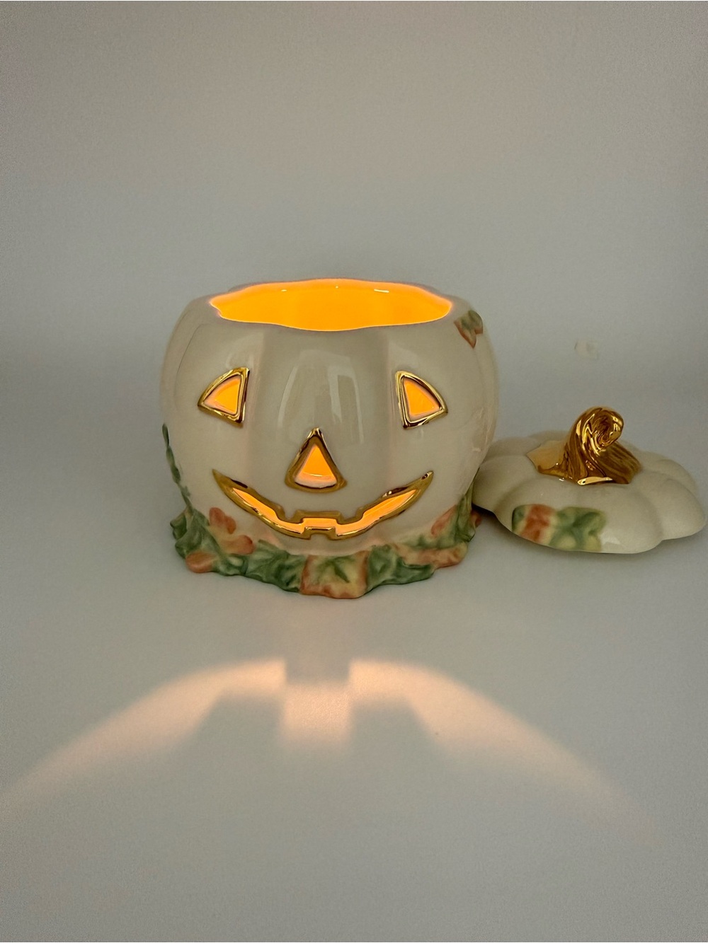 Lenox Occasions Jack-O-Lantern Votive Candle Holder
